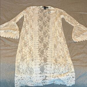 Elegant Lace Cardigan